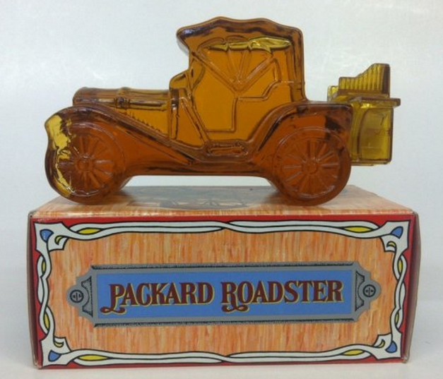 Packard Roadster Avon Leather Cologne Bottles and Decanters hobbyDB