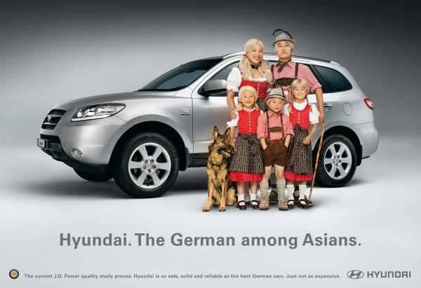 hyundai the german among asians print ads hobbydb for sell car