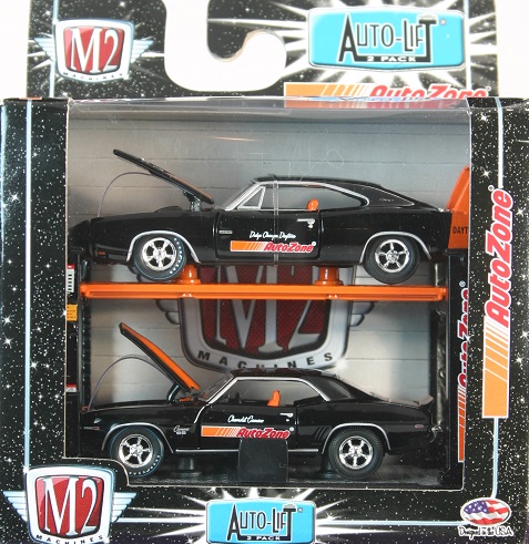 AutoZone 1969 Chevrolet Camaro and 1969 Dodge Charger Daytona | Model