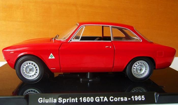 Alfa Romeo Giulia Sprint 1600 GTA Corsa, 1965 | Model Cars ...