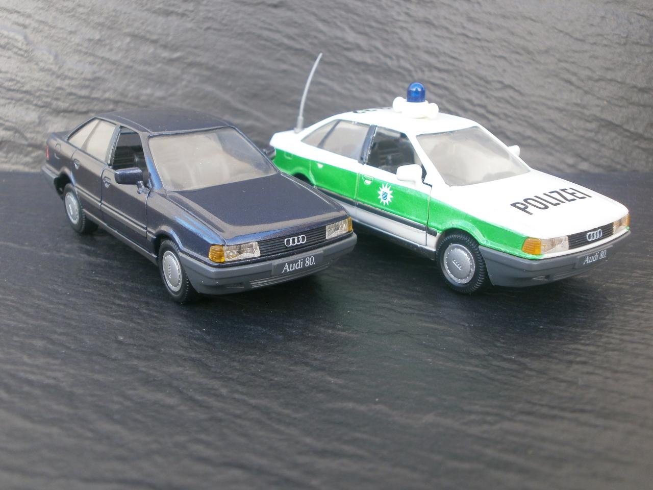 Audi 80 And Audi 80 Polizei Model Cars Hobbydb