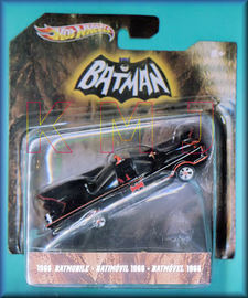 Batmobile (Classic TV Series) | Model Cars | Hot Wheels 2012 - Batman 1/50 Scale - 1966 TV BATMAN BATMOBILE - Black