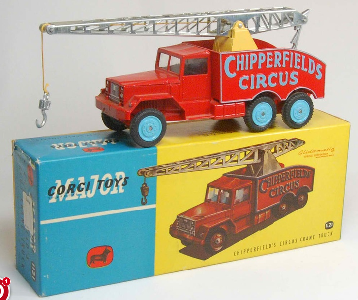 Chipperfield's Circus Crane Truck Model Trucks hobbyDB