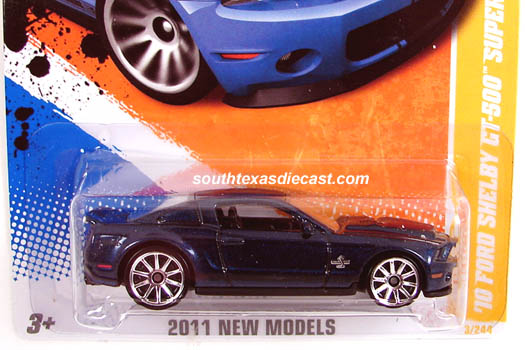 10 Ford Shelby Gt500 Super Snake Hobbydb