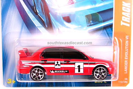 hot guide wheel Cars  hobbyDB   Evolution  Lancer VII Model