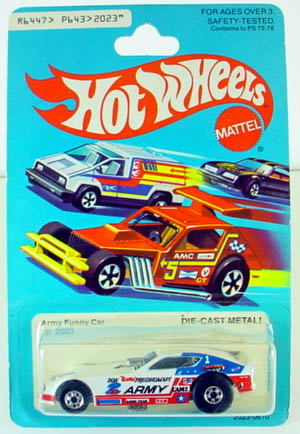 hot wheels army funny car