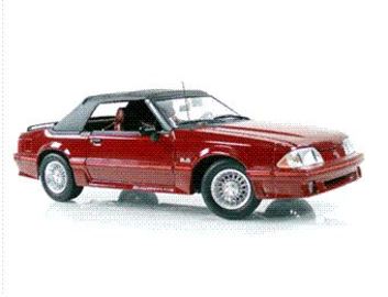 1989 Ford Mustang GT Convertible | Model Cars