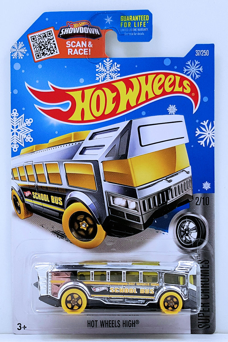 Hot Wheels High Model Buses hobbyDB