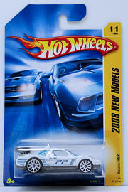 Acura NSX | Model Racing Cars | HW 2008 - Collector # 011/196 - New Models 11/40 - Acura NSX - White Metallic - USA Card