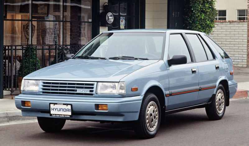 Hyundai pony excel