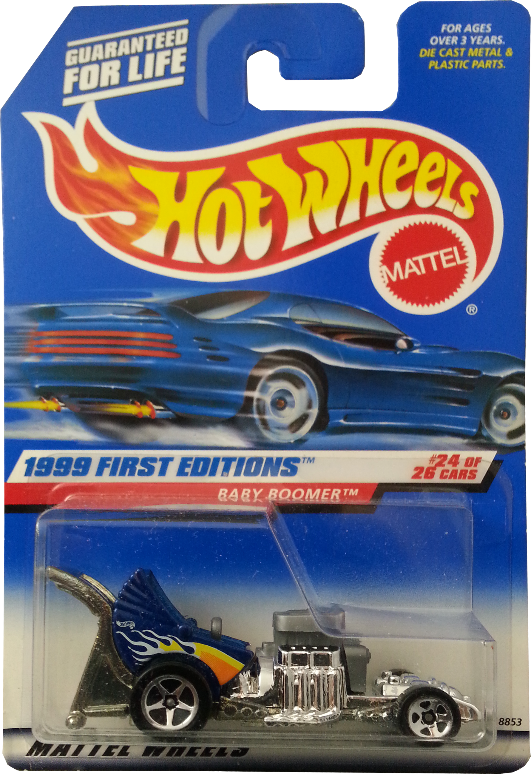 hot wheels 1999 baby boomer