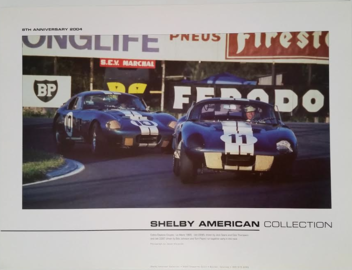 8th Anniversary - Cobra Daytona Coupes - Le Mans 1965 | Posters & Prints