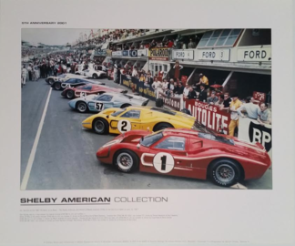 5th Anniversary - On The Grid At The 1967 24 Hours Of Le Mans | Posters & Prints