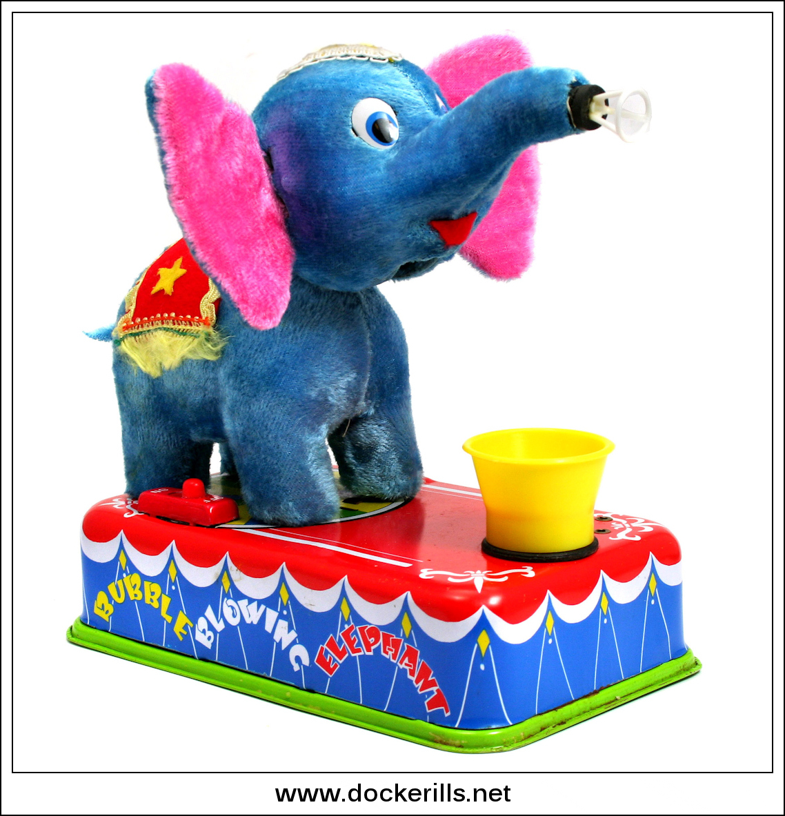 Yonezawa Jumbo The Bubble Blowing Elephant Tinplate and Pressed Steel Toys hobbyDB