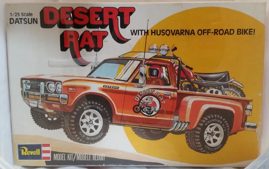 Datsun Truck Model Kit Datsun Desert Rat | Model Truck Kits | hobbyDB