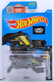 The Bat | Model Aircraft | HW 2016 - Collector #227 - Batman 2/5 - The Bat - Black - USA Card