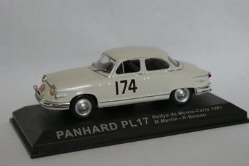 PANHARD PL17 et PL17 RALLYE 1961 UNIVERSAL HOBBIES 1:87