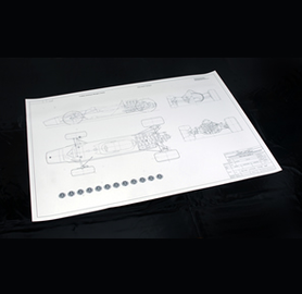 Lotus Type 49 GA Drawing | Posters & Prints