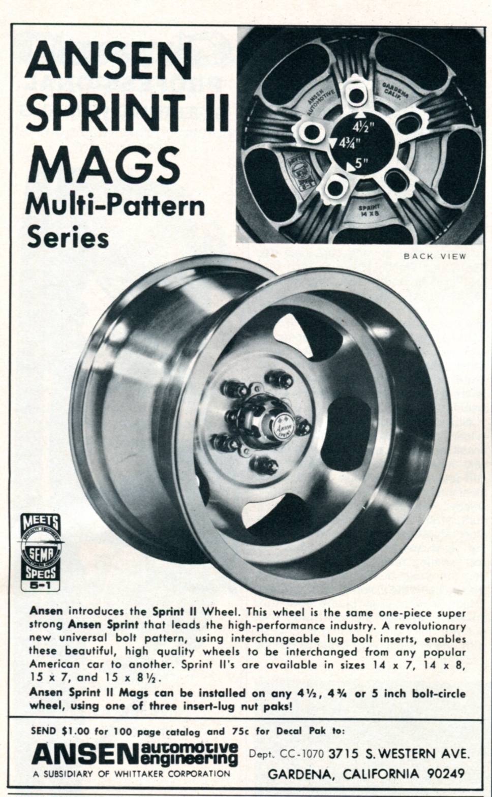 Ansen Sprint II Mags | Print Ads | hobbyDB