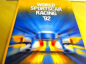 World Sportscar Racing '92 | Books | "World Sportscar Racing '92" Front Cover