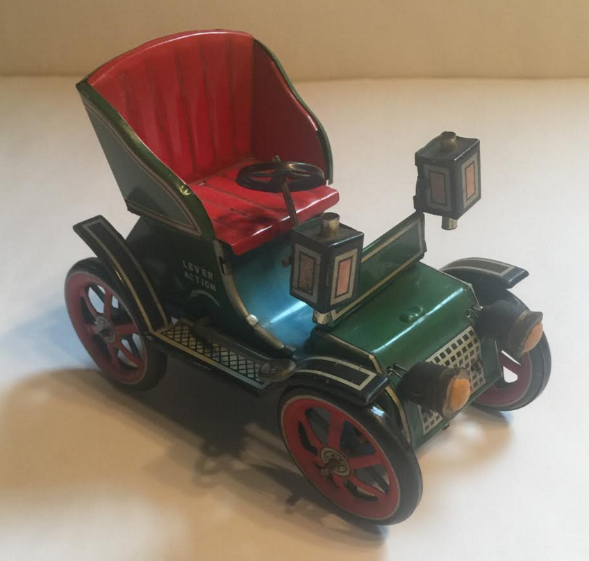 LeverAction Tinplate Buggy Tinplate and Pressed Steel Toys hobbyDB