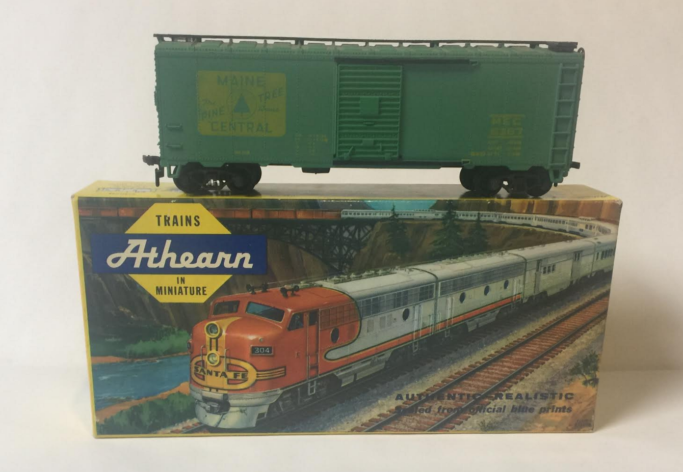 Maine Central Box Car Kit Model Train Kits (Rolling Stock) hobbyDB