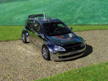 Opel Corsa C Super 1600 Chrome Model Racing Cars Hobbydb
