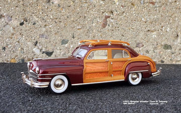1947 Chrysler Windsor Town And Country 4 Door Sedan