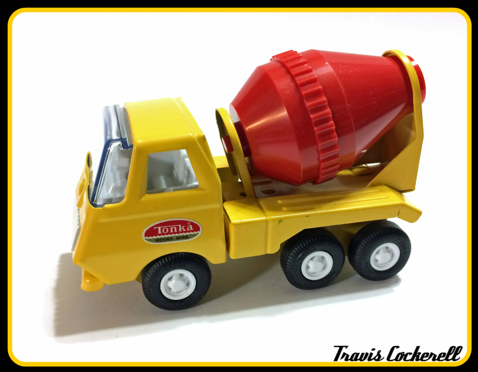 Cement Mixer Tinplate and Pressed Steel Toys hobbyDB