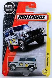 Land Rover 90 | Model Trucks | MB 2017 - Collector #48/125 - MBX Construction - Range Rover 90 - Silver
