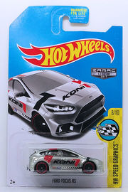 Ford Focus RS | Model Cars | HW 2017 - Collector #???/365 - HW Speed Graphics 8/10 - Ford Focus RS - ZAMAC 002 - Walmart Exclusive