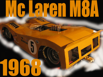 1968 McLaren M8A | Model Racing Cars