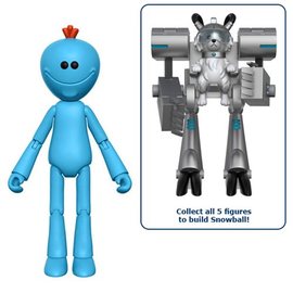 Meeseeks Fully Posable Action Figure Item #12927 Funko Rick and Morty Mr