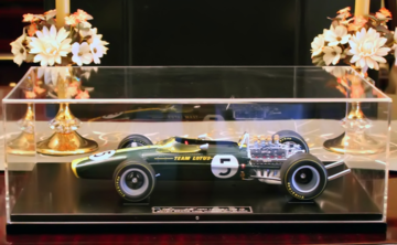 Display Cover Clear For Automodello 1:12 Models | Display Cases | Automodello 1967 Lotus 49 displayed in Display Cover