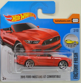 2015 Ford Mustang Gt Convertible Model Cars Jayhows Hot