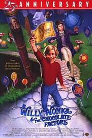 25th Anniversary Willy Wonka & the Chocolate Factory Poster | Posters & Prints