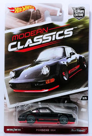 Porsche 964 | Model Racing Cars | HW 2017 - Car Culture - Modern Classics 3/5 - Porsche 964 - Black - Real Riders