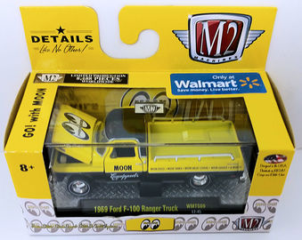 1969 Ford F-100 Ranger Truck | Model Trucks | 2017 M2 Machines - Moon Eyes - 1969 Ford F-100 Ranger Truck - Limited to 8,188 Pieces Worldwide - Walmart Exclusive