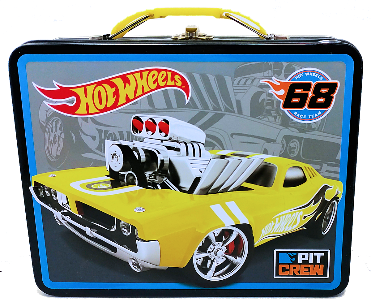 Hot Wheels Lunch Box Carrying and Storage Cases hobbyDB