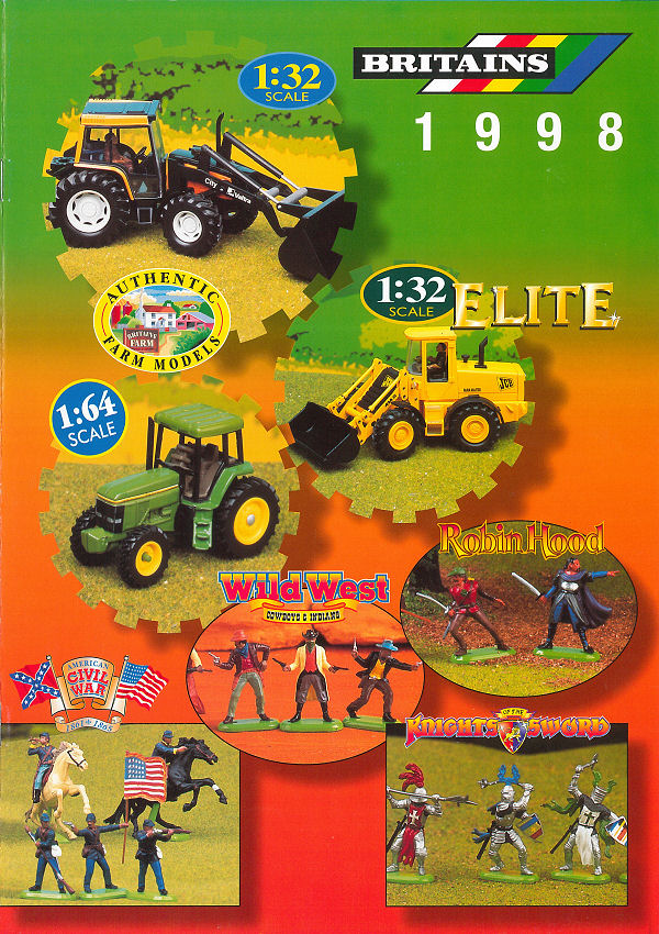 Britains Toy Catalogue 1998 Brochures and Catalogs hobbyDB