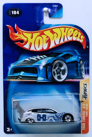 Ford Focus | Model Cars | HW 2003 - Collector # 104/220 - Tech Tuners 5/5 - Ford Focus - Silver - USA '04 Card