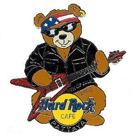 teddy bear with guitar