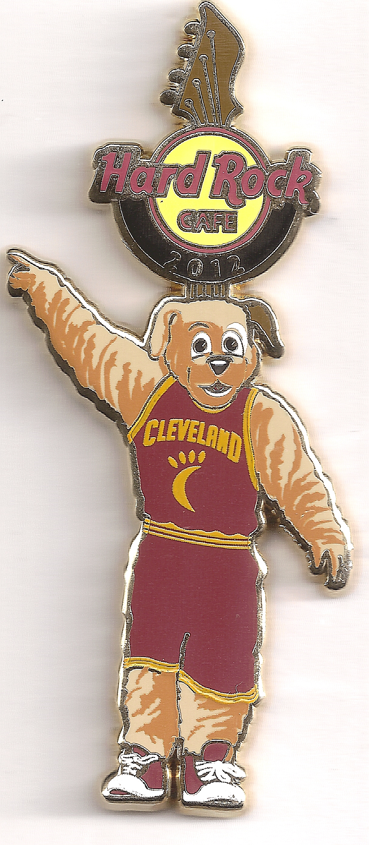 NBA Mascot Guitar Series '12 | Pins and Badges | hobbyDB