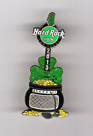 St. Patrick's Day guitar | Pins and Badges | hobbyDB