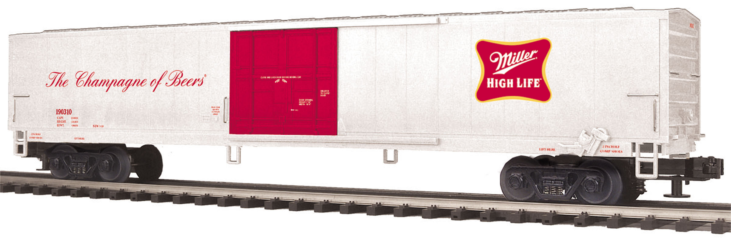 Miller Brewing Co. Reefer Car Model Trains (Rolling Stock) hobbyDB