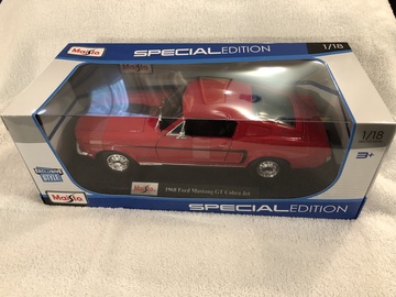 1968 Ford Mustang Gt Cobra Jet Model Cars Hobbydb