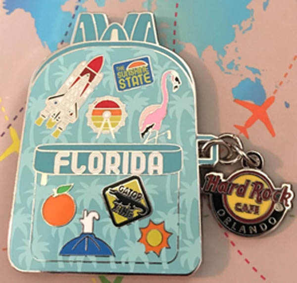 backpack to display pins