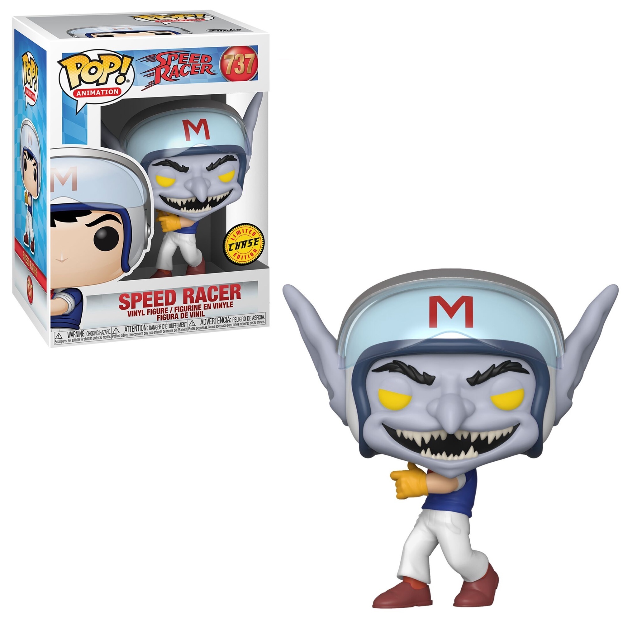 Funko Pop Animation Speed Racer Speed in Helmet #737 Figure NIB