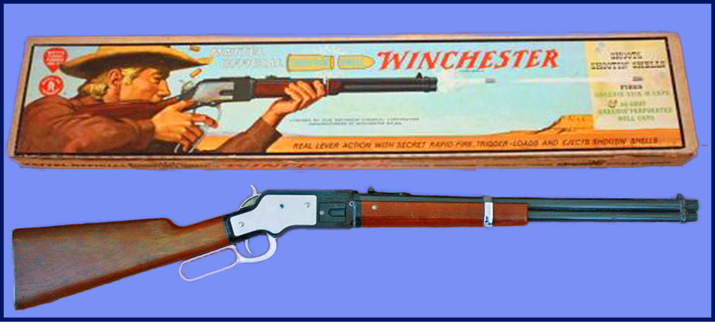 Winchester Shootin Shell Rifle Toy Guns hobbyDB
