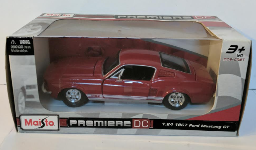 1967 Ford Mustang Gt Kmj Diecast